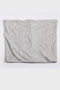 Double Layer Multi Use Headband/Face Mask i - Light Gray Mono