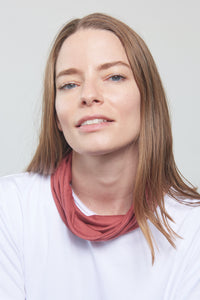 Brick Red Mono - Double Layered - Gaiter