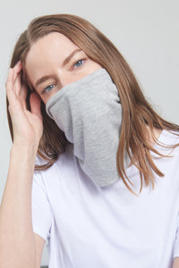 Light Gray Mono - Double Layered - Mask