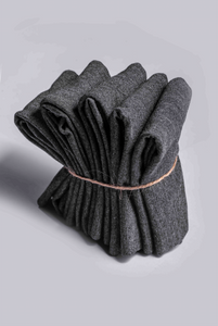 5Pack Stone Gray Headband/Face Masks