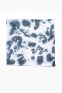 Halotied Tie Dye Multi Use Headband/Face Mask in Storm Gray