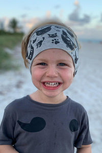 Gatos Headband for kids in Light Gray