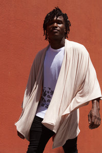 Kimono Jacket in Sand