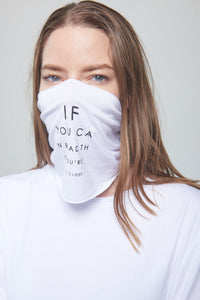 If You Can Read This - White - Mask