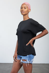 Super Soft T - Pitch Black - Small - Side