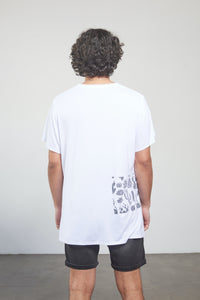 Super Soft T Print - Desert - White - Medium - Back