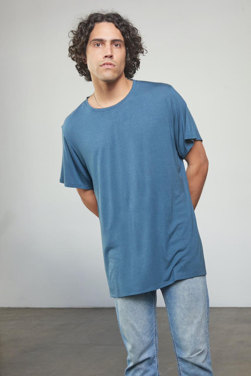 Dope Snuggle Tee-shirt thermique Homme Metal Blue