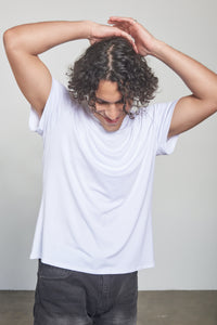 Super Soft T - White - Medium - Front