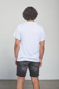 Super Soft T - White - Medium - Back