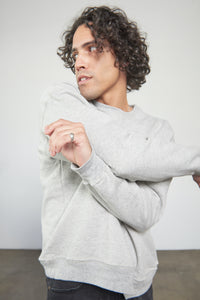 Light Gray Crewneck Pullover