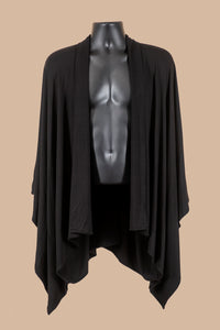 Kimono Jacket in Pitch Black
