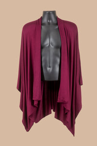 Kimono Jacket in Burgundy