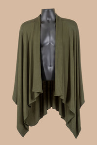 Kimono Jacket in Olive Green
